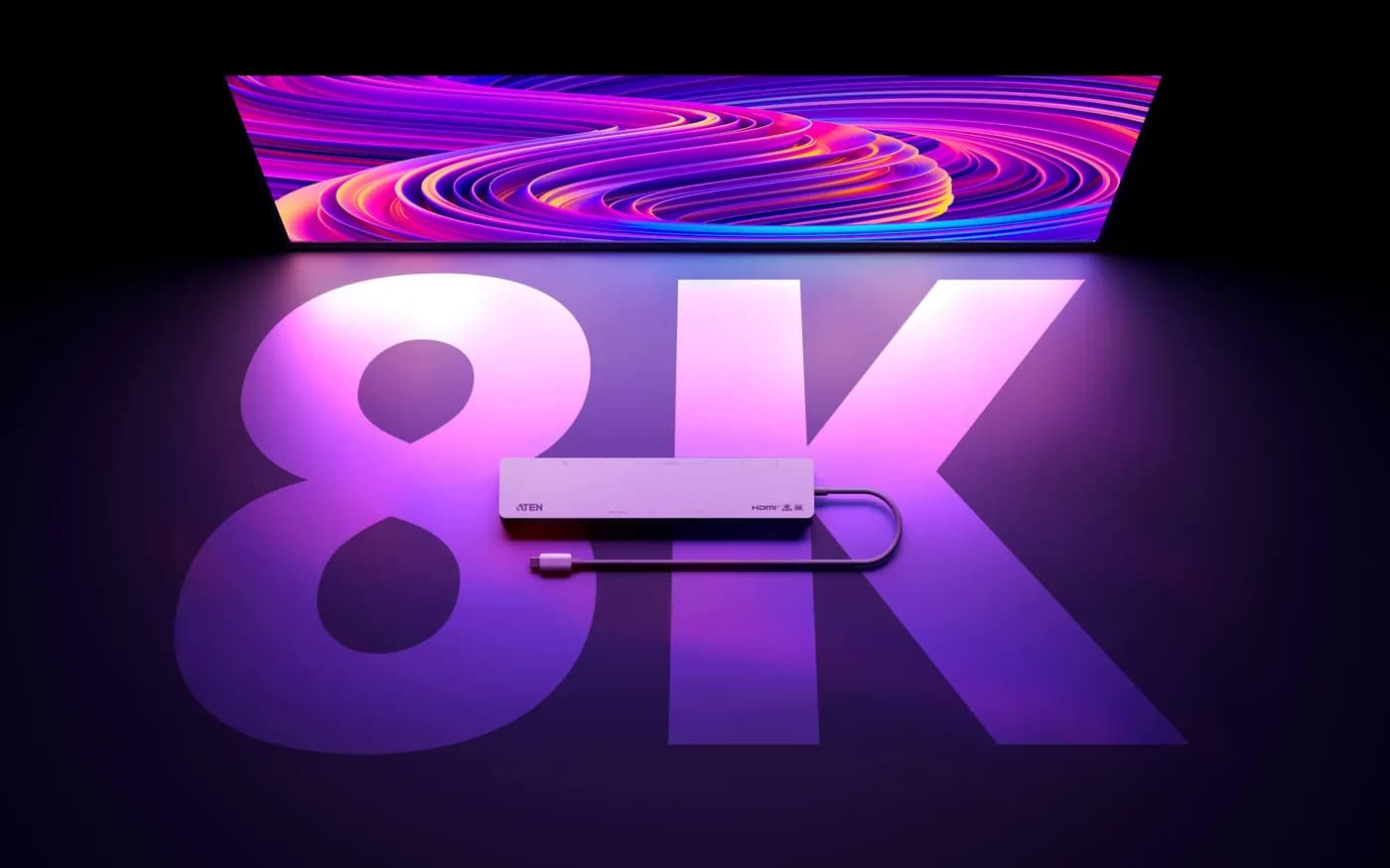Dock Multipuerto USB-C / 11 en 1 / 8K@120Hz Single o Dual 4K@60Hz / PD 5