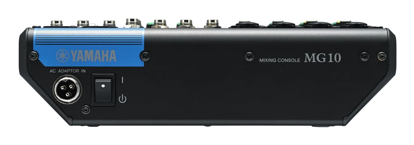 Mesa de Mezclas Analógica / 10 Canales / 4 Entradas de Micrófono / 3 E 3
