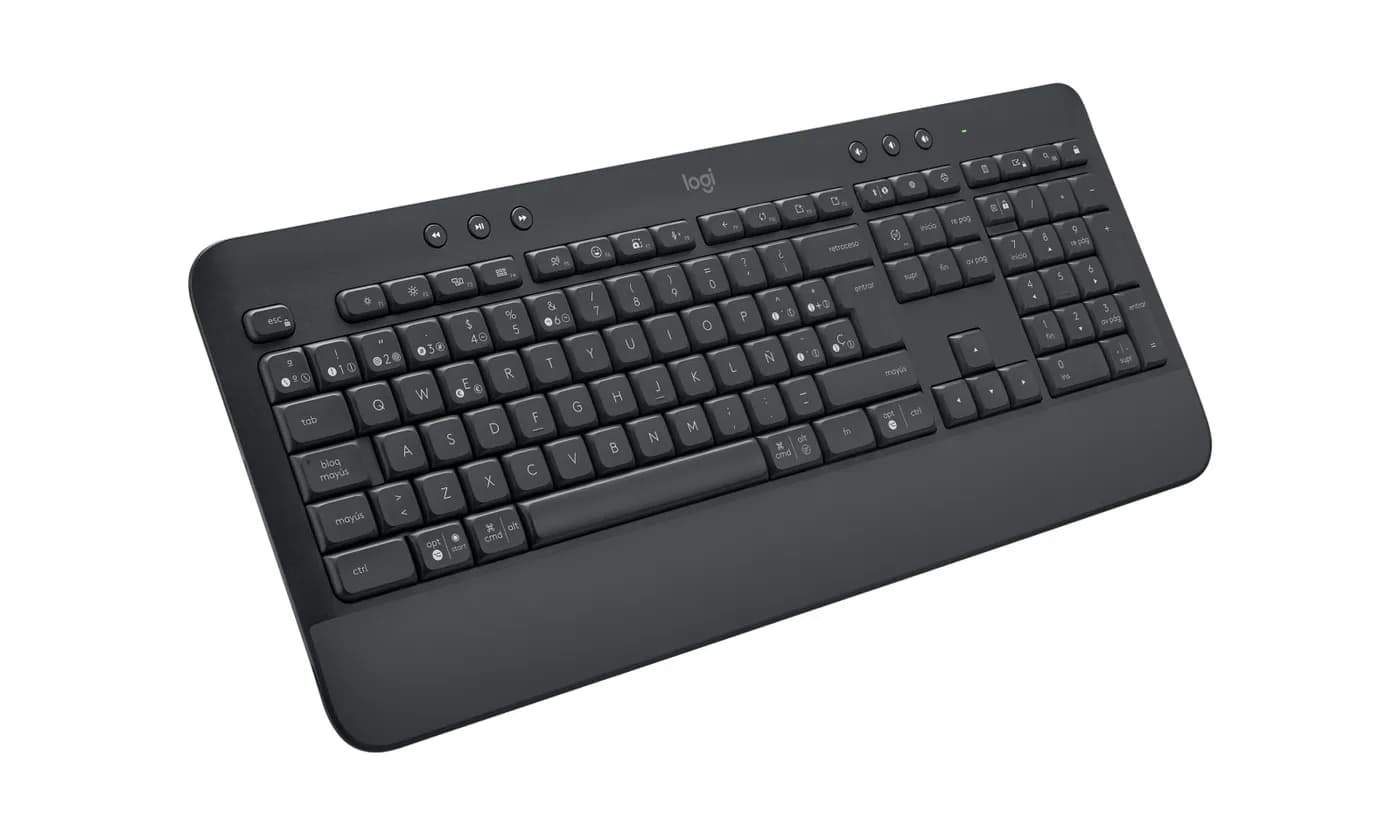 Logitech 920-010910 teclado Oficina Bluetooth QWERTY Español Grafito 3