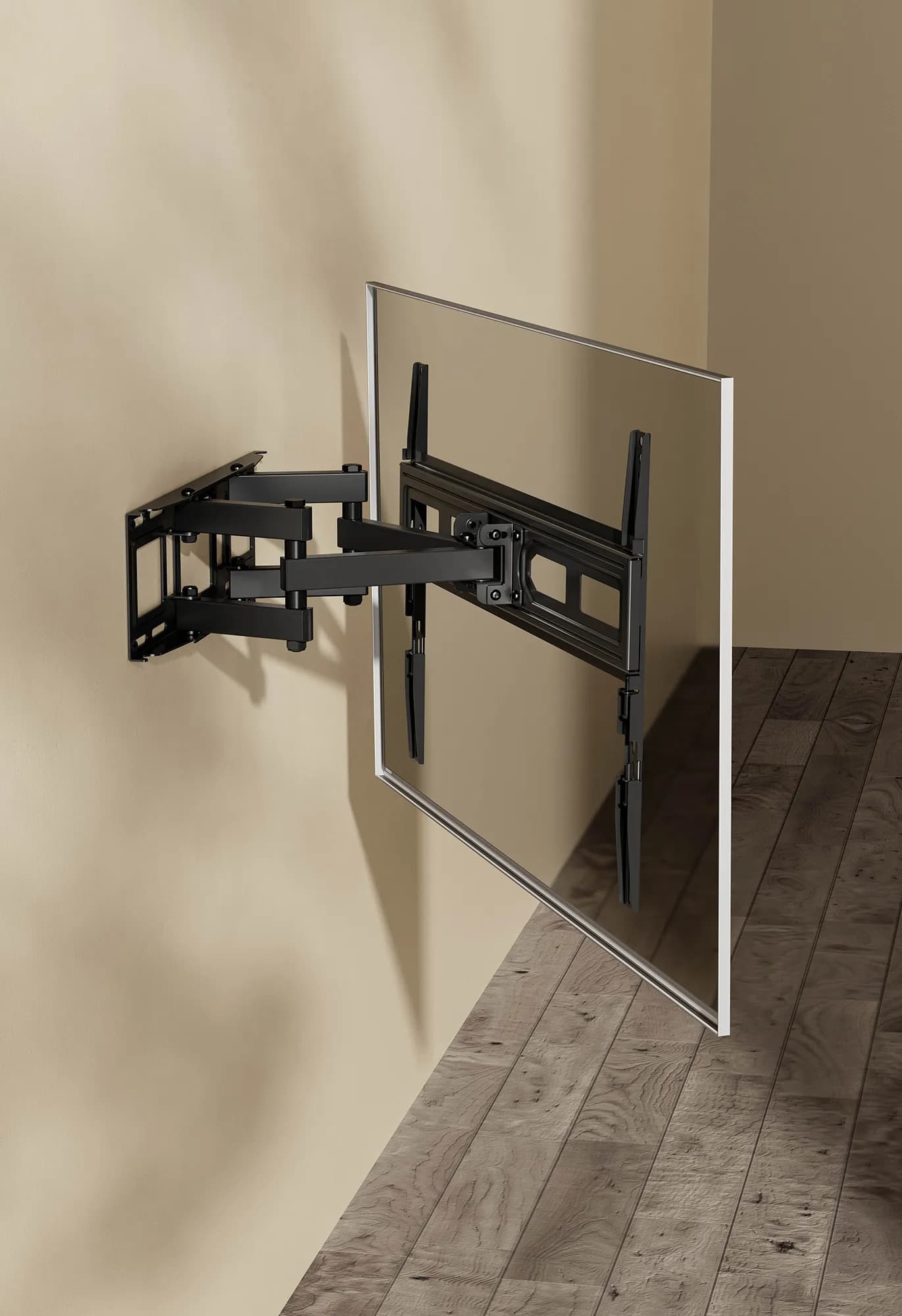Manhattan 462440 soporte para TV 2.03 m (80") Negro 9