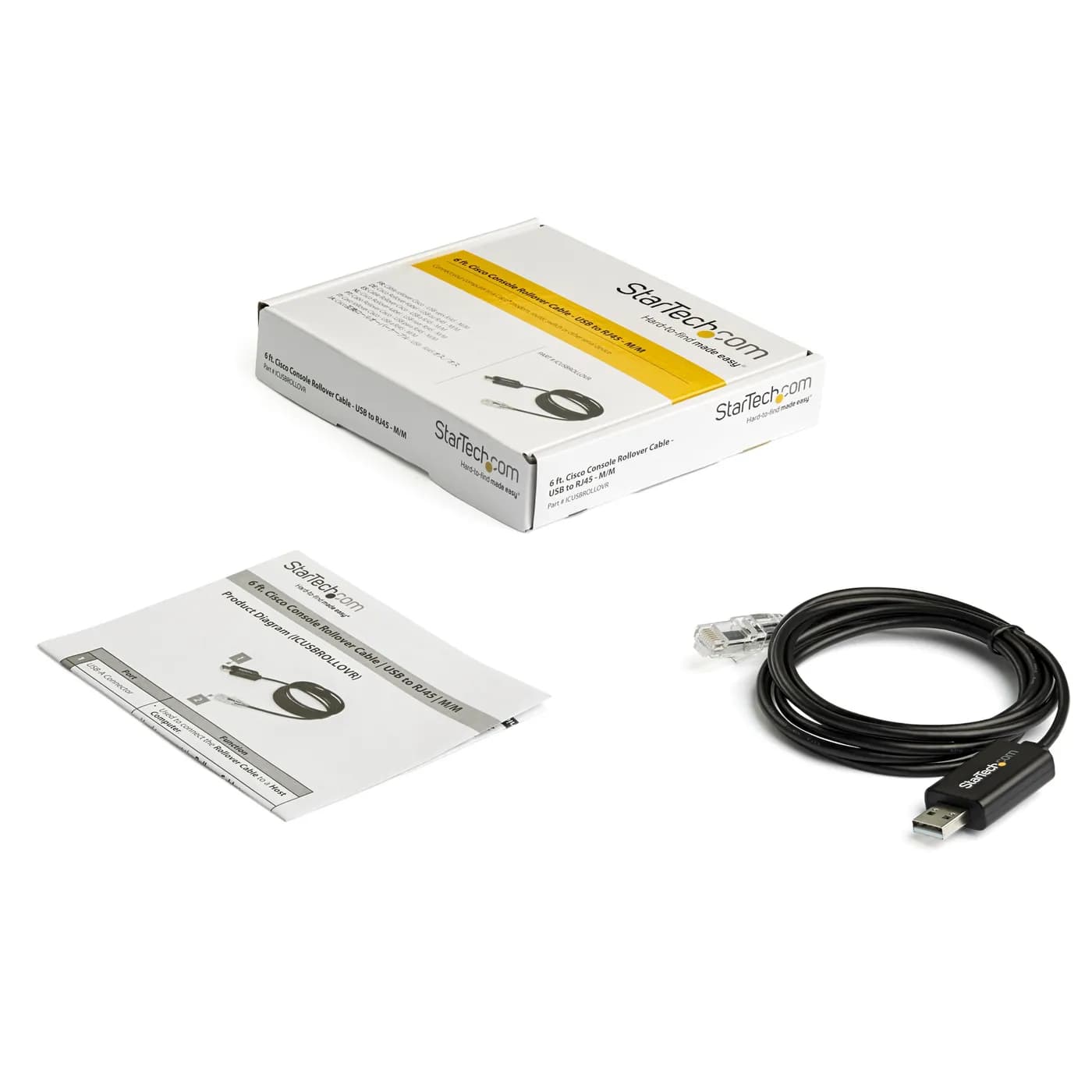 StarTech.com Cable USB de 1.8 m para Consola Cisco - Adaptador USB a R 5
