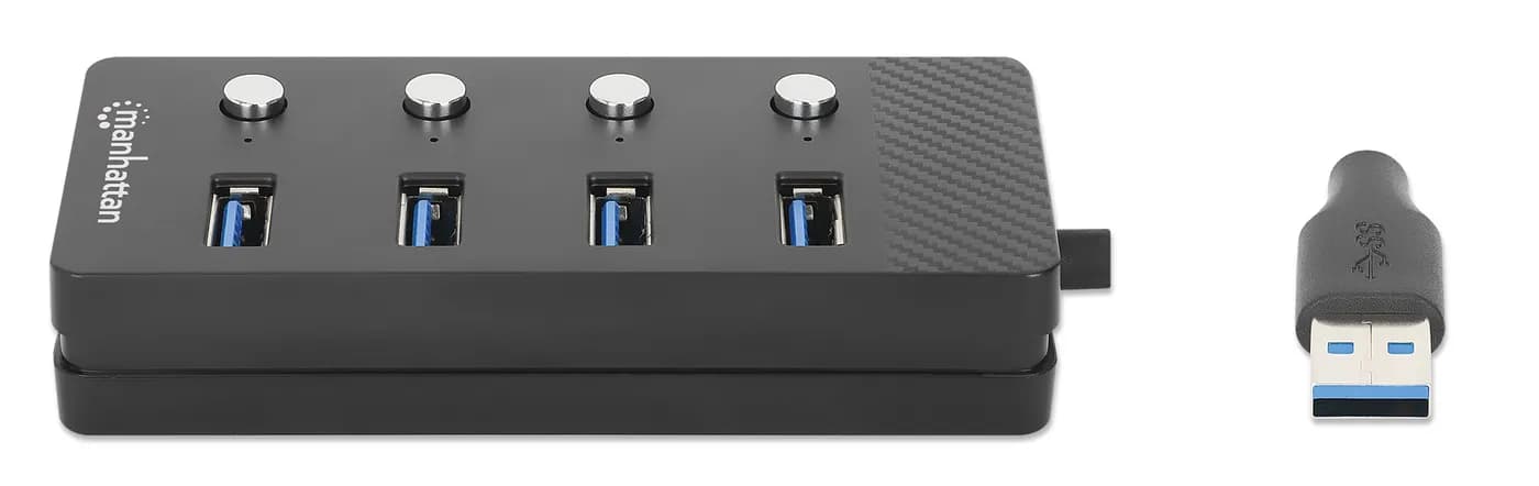 Manhattan 180887 base para laptop o replicador de puertos USB 3.2 Gen  3