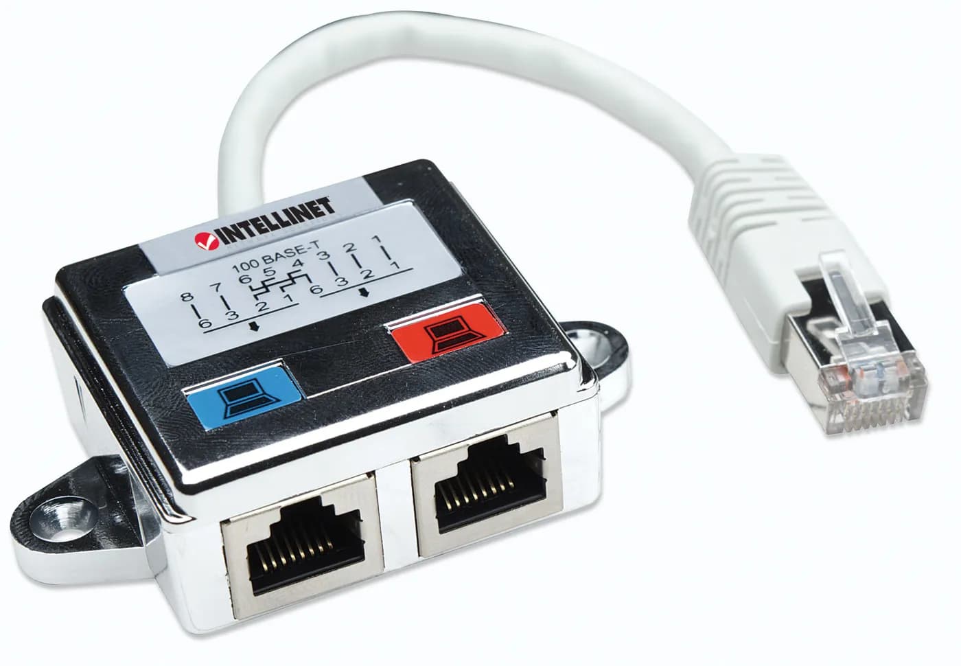 Intellinet DISTRIBUIDOR RJ45 MODULAR CAT5E *COMPRAR EN PARES 2