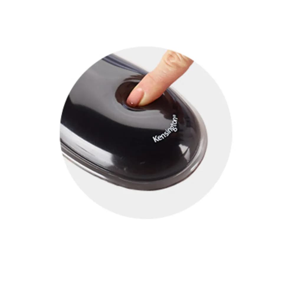 Kensington Descansa muñecas para mouse Duo Gel Negro y Gris 5