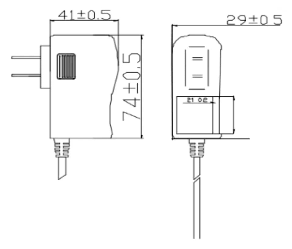 SAXXON PSU0502E - Fuente de Poder Regulada de 5 Vcc 2 Amperes/ Para Us 2