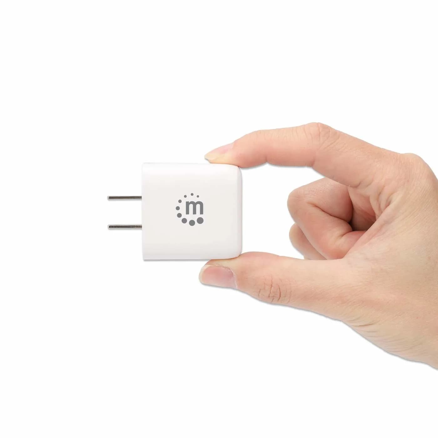 Manhattan 406291 adaptador e inversor de corriente Interior 20 W Blanc 9