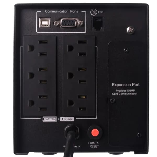 CyberPower PR750LCD sistema de alimentación ininterrumpida (UPS) Línea 3