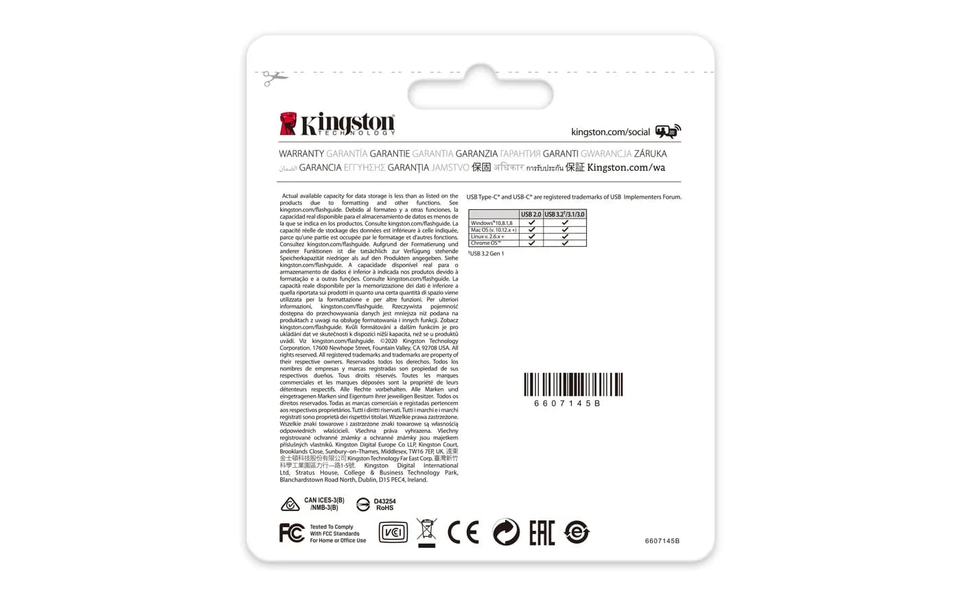 Kingston Technology DataTraveler 70 unidad flash USB 128 GB USB Tipo C 6