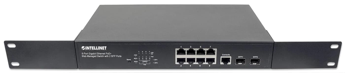 Intellinet 561167 dispositivo de redes Gestionado Gigabit Ethernet (10 7