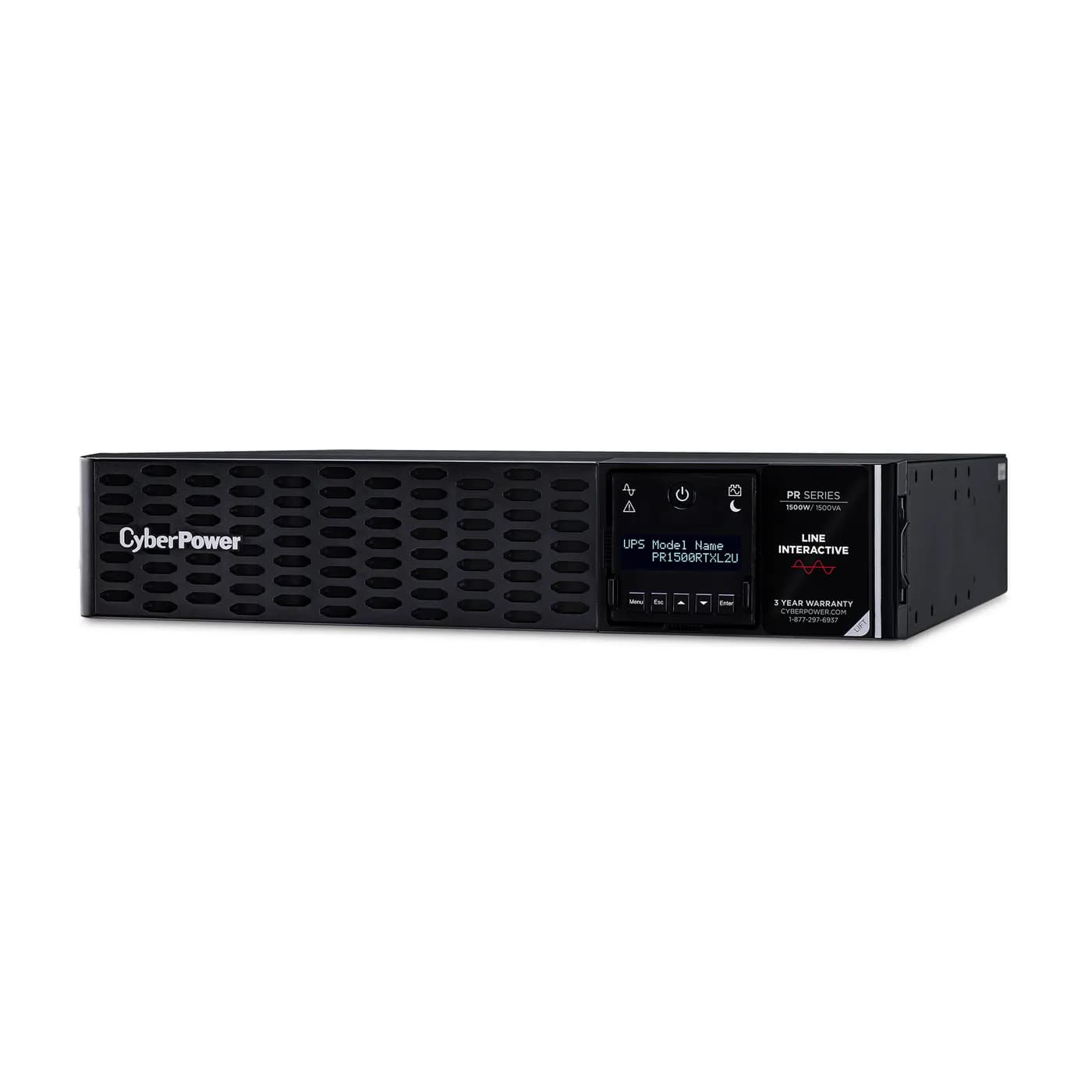 CyberPower PR1500RTXL2U sistema de alimentación ininterrumpida (UPS) L 3