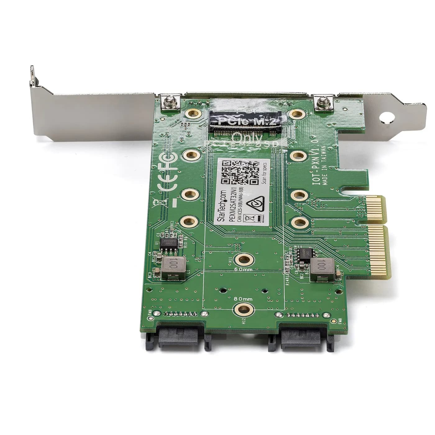 StarTech.com Tarjeta Adaptadora de 3 Puertos M.2 NGFF para SSD - Sopor 4
