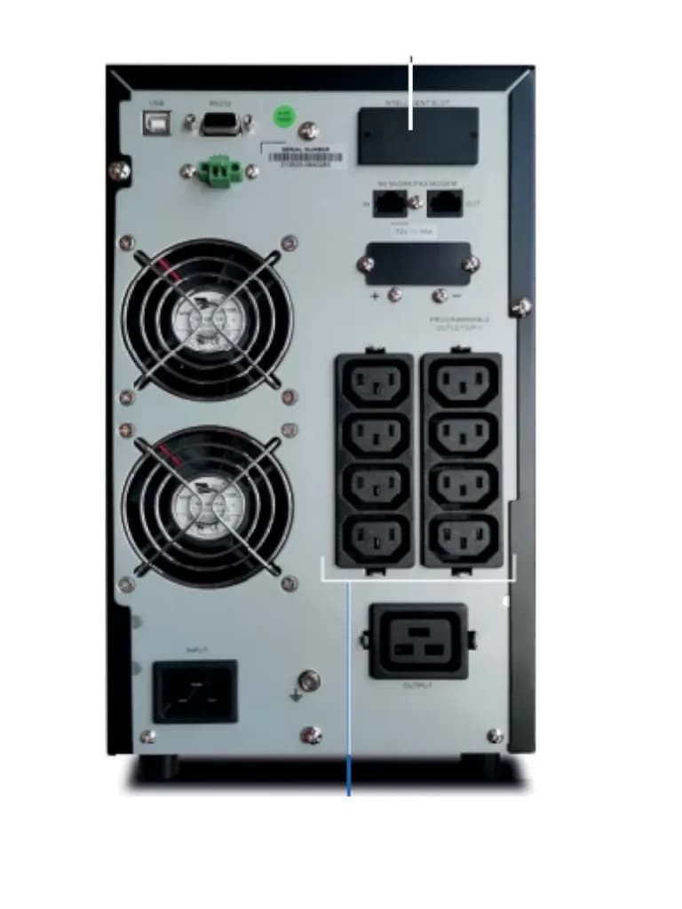 CDP UPO11-3 AXi - UPS online de 3000VA y 3000W con voltaje de entrada  2