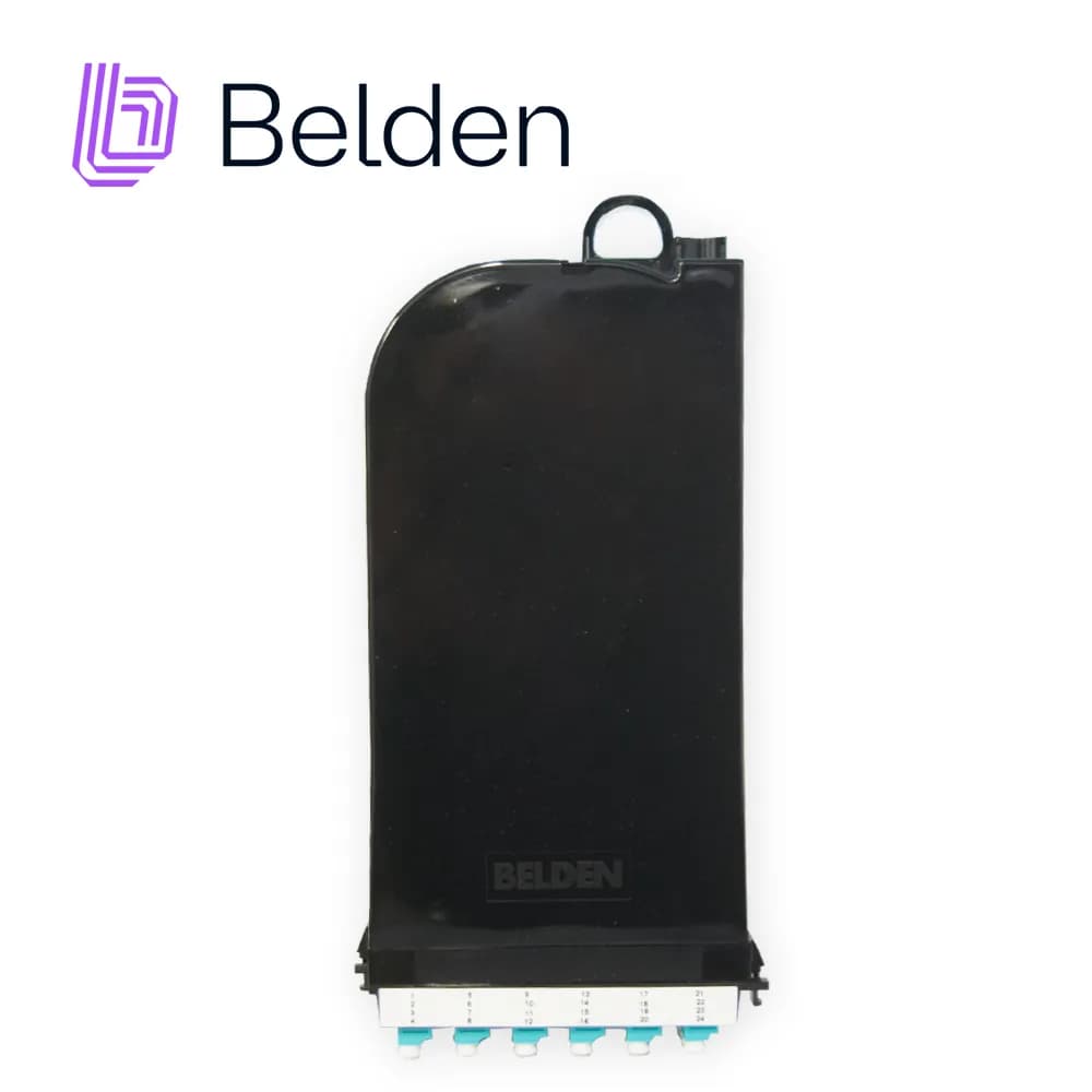CASSETTE FX UHD BELDEN MULTIMODO FC3H12LDFS / OM3 / AQUA / LC DUPLEX / 2