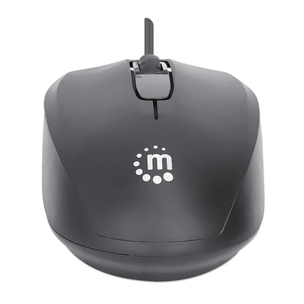 Manhattan Mouse USB óptico con cable - Comfort II 5