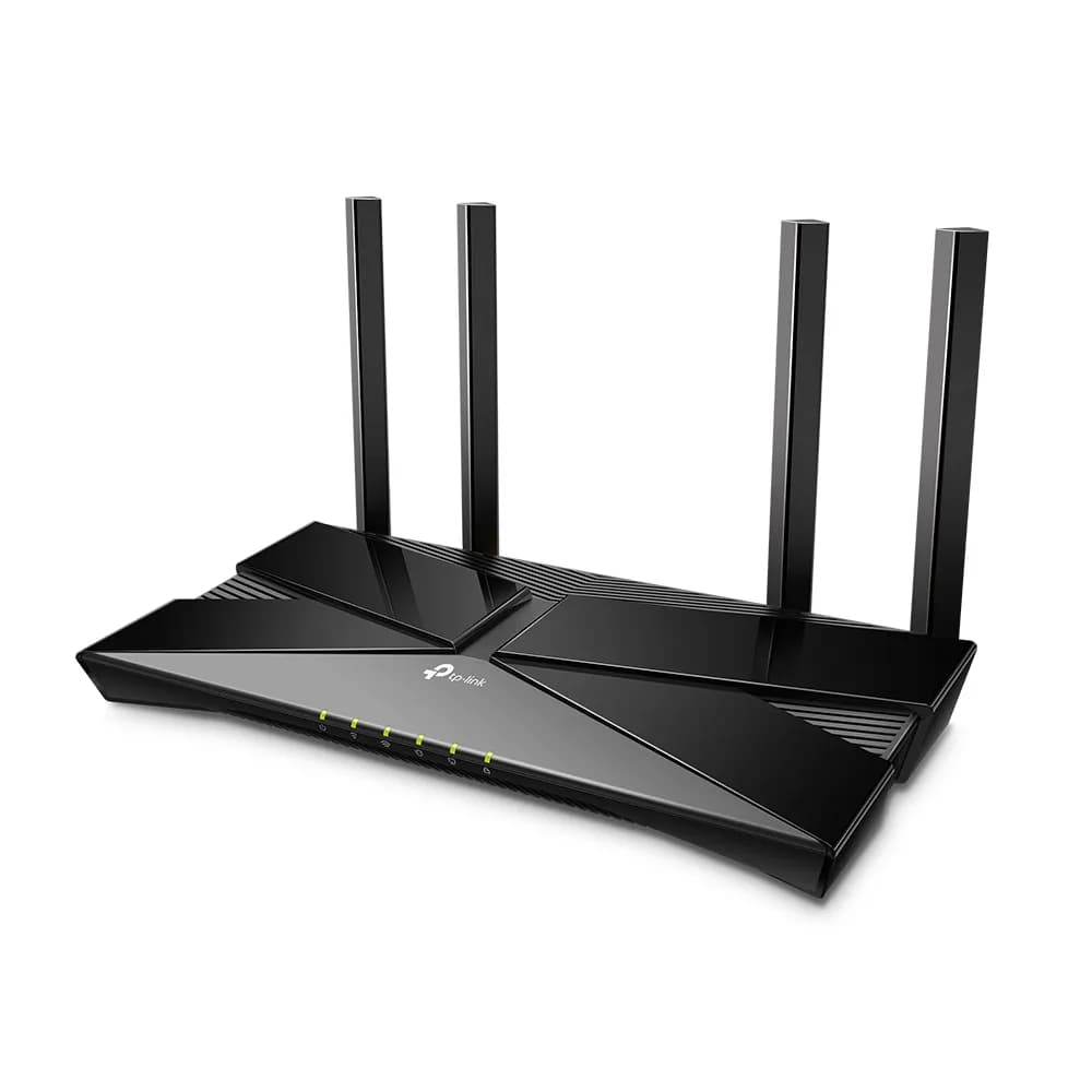Router WiFi 6 de Doble Banda / AX 3000 Mbps / 4 Puertos LAN Gigabit /  2