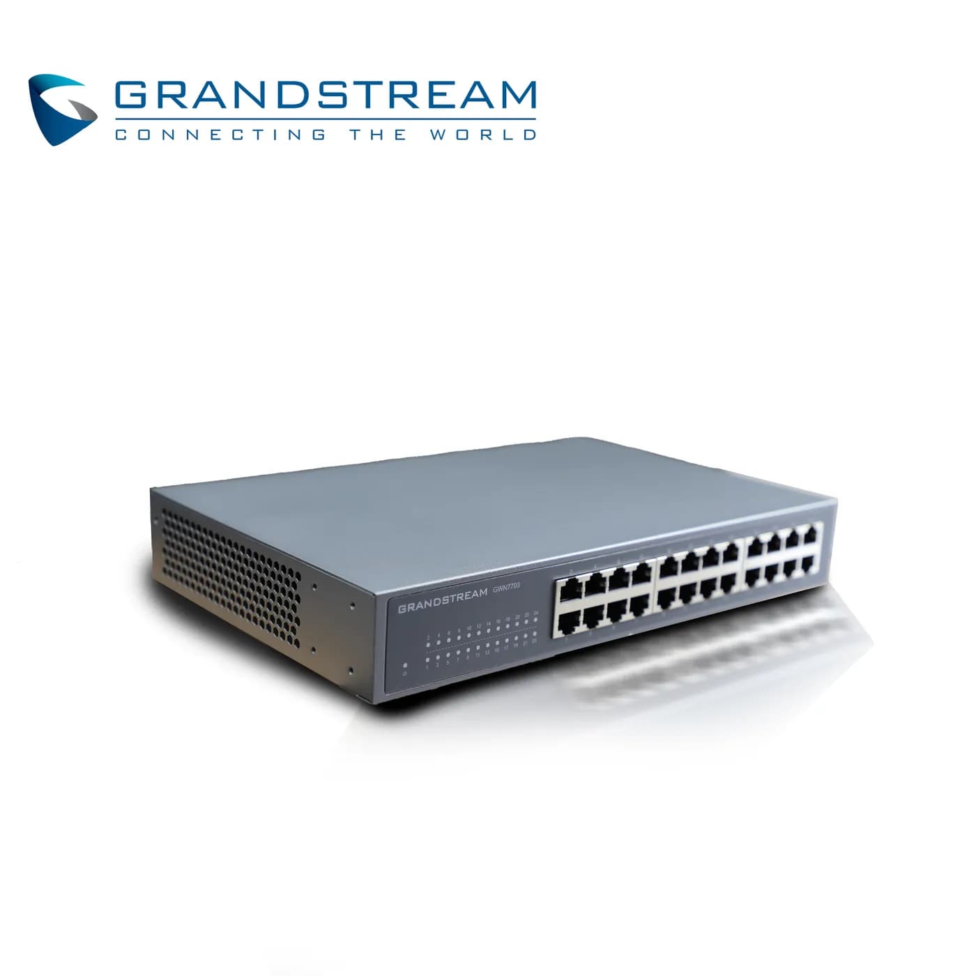 SWITCH NO ADMINISTRABLE GRANDSTREAM GWN7703 / 24 PUERTOS 10/100/1,000M 2