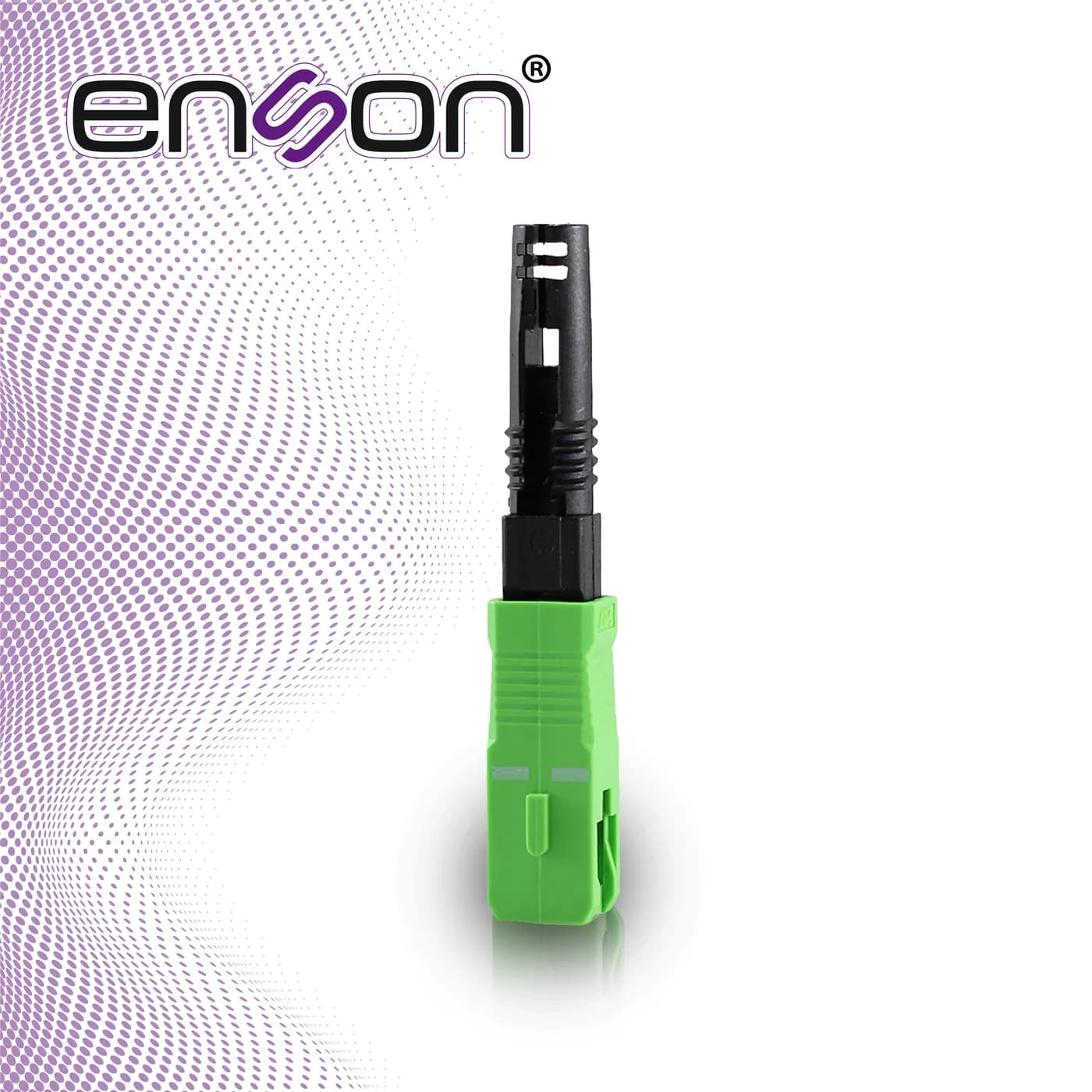 CONECTOR RAPIDO PARA FIBRA OPTICA ENSON ENS-FASTCON TIPO SC APC 7