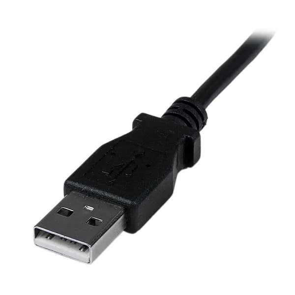 StarTech.com Cable Adaptador 2m USB A Macho a Mini USB B Macho Acodado 3