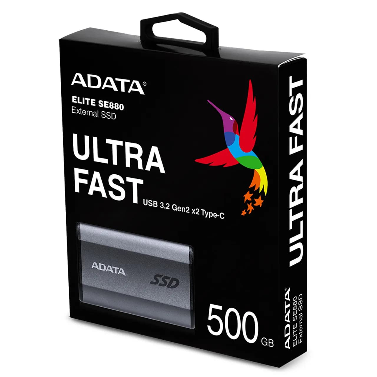 ADATA SE880 500 GB USB Tipo C 3.2 Gen 2 (3.1 Gen 2) Wifi Gris 6