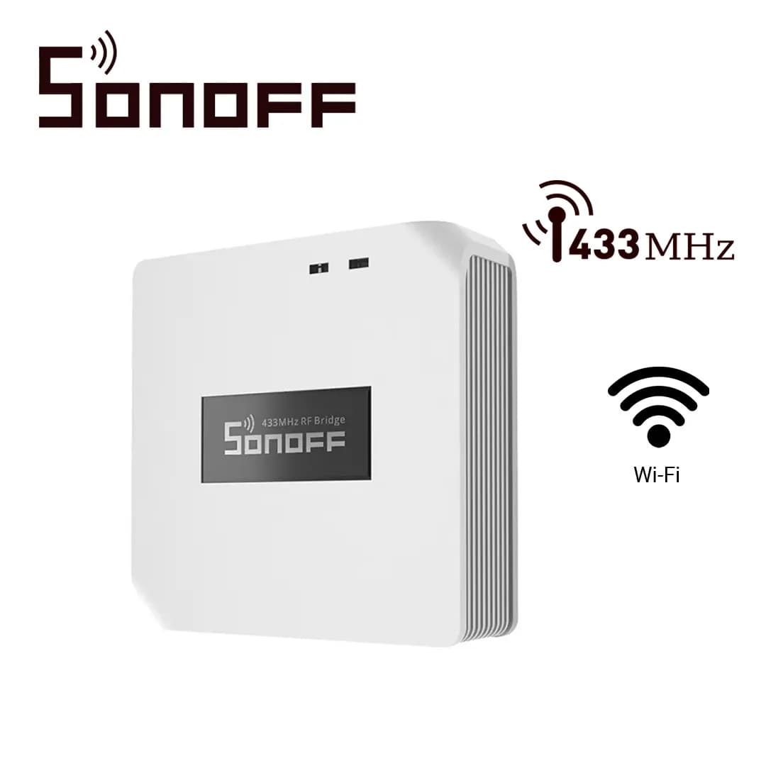 COMUNICADOR RF SONOFF RF BRIDGER2 INALAMBRICO WIFI COMPATIBLE CON ALEX 5