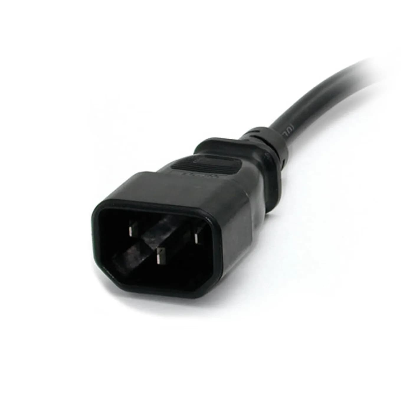StarTech.com Cable de 0.3m de Extensión de Alimentación, IEC 320 C14 a 2
