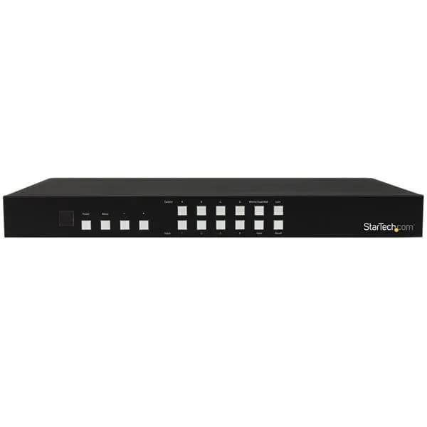 StarTech.com Switch Conmutador Matrix HDMI 4x4 con Multivisor Videowal 2