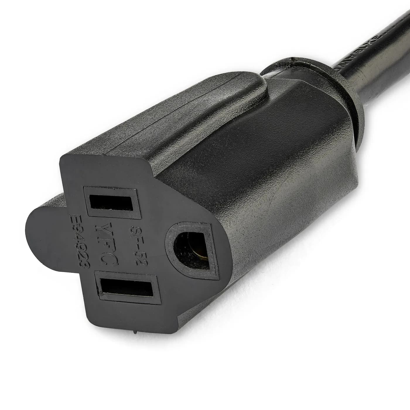 StarTech.com Cable de 0.9m de Extensión de Alimentación, Acodado en Án 2