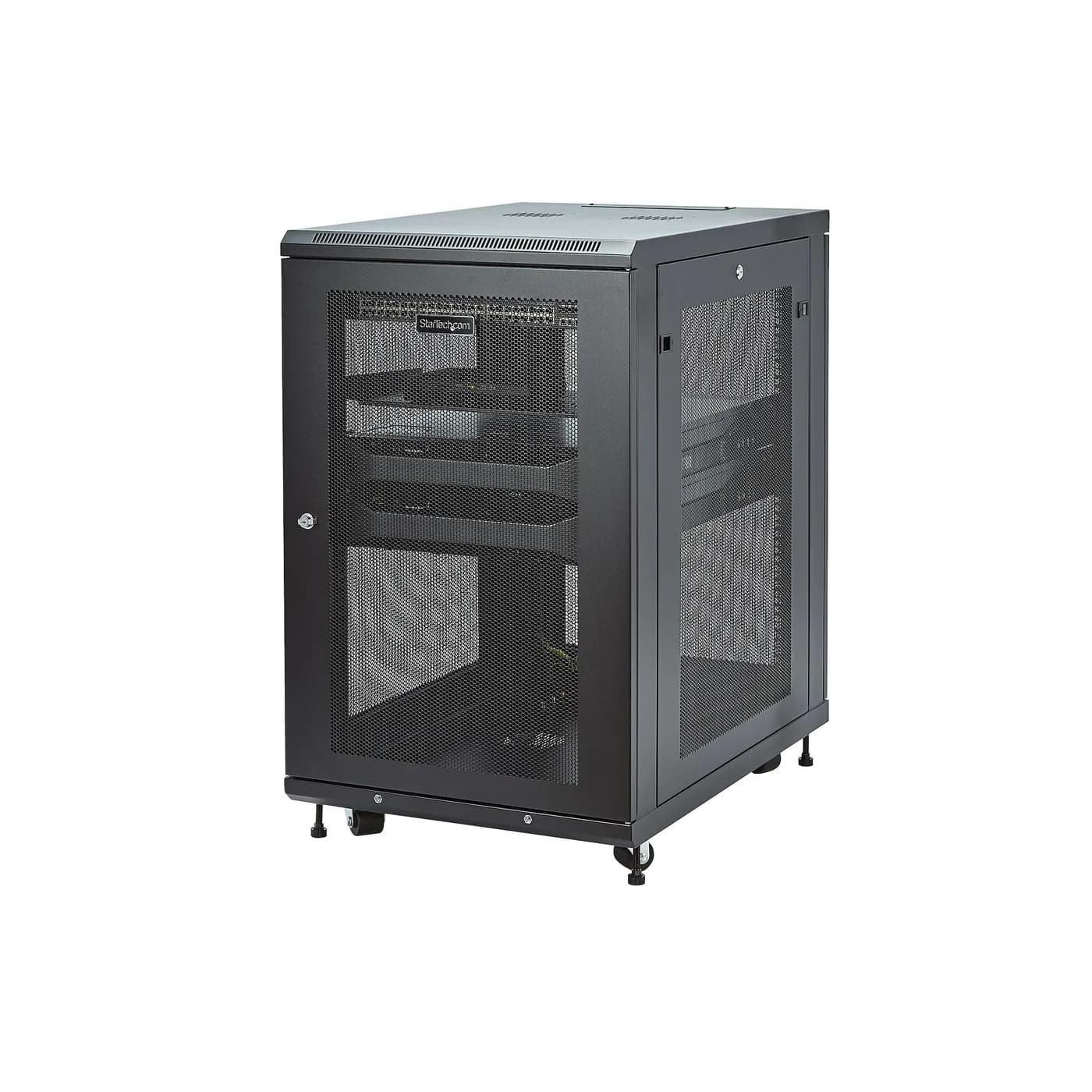 StarTech.com Gabinete Rack para Servidores 18U 19" 4 Postes - Rack de  2