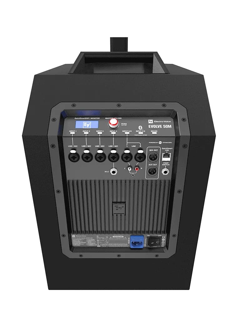 ElectroVoice M_EVOLVE50M - Sistema de Altavoz Portatil Amplificado 8CH 4