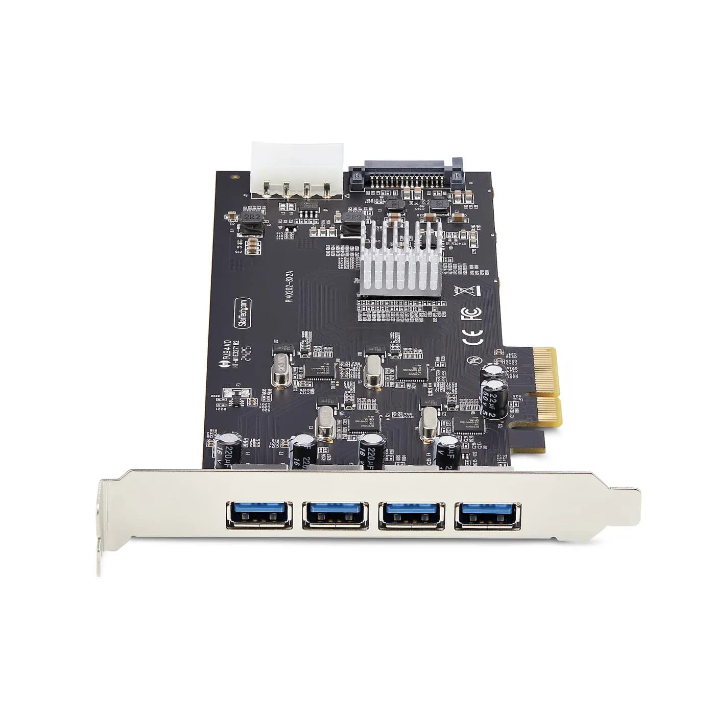 StarTech.com Tarjeta PCI Express de 4 Puertos USB-A - Tarjeta PCIe USB 3