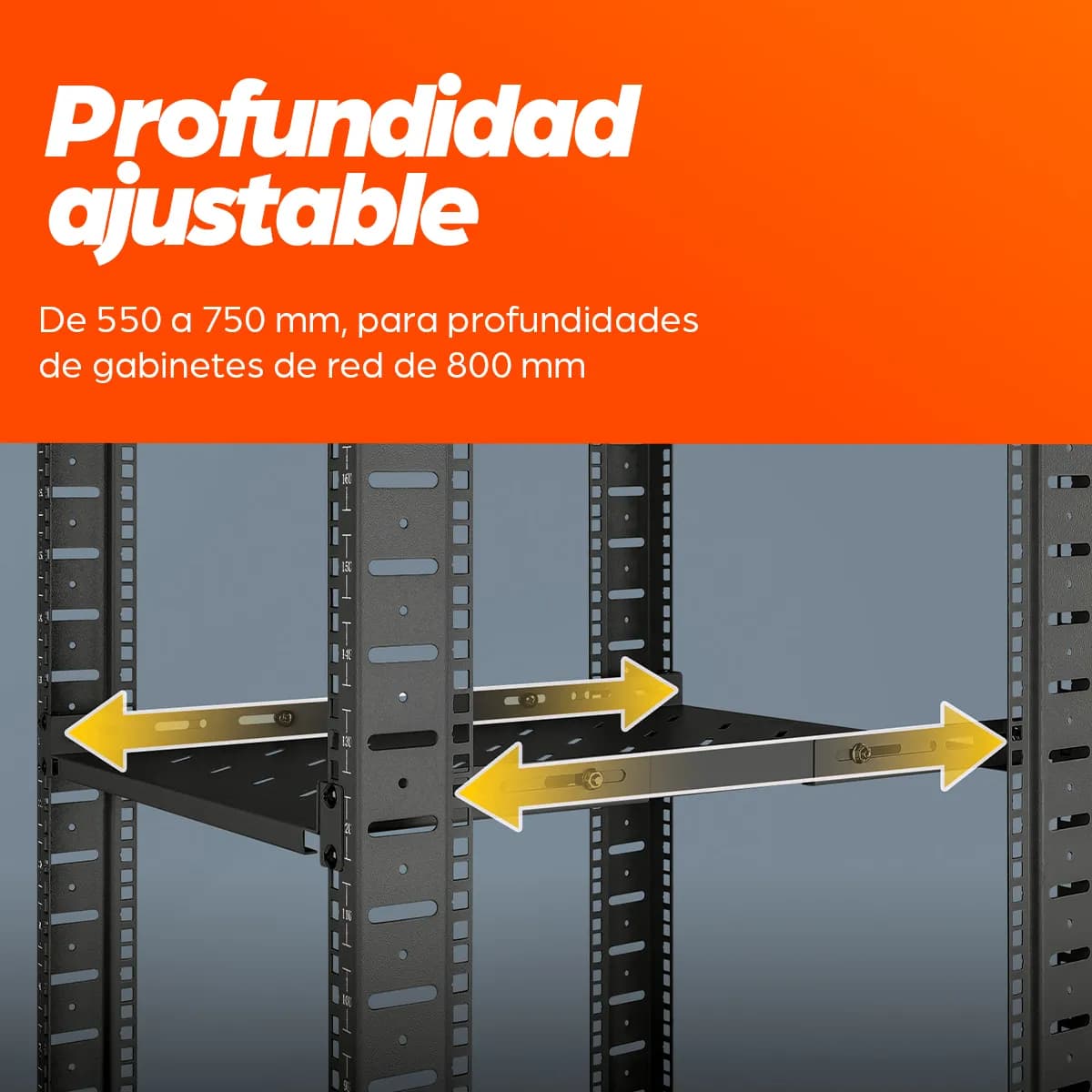 Intellinet 714112 accesorio para rack Repisa de estante 7