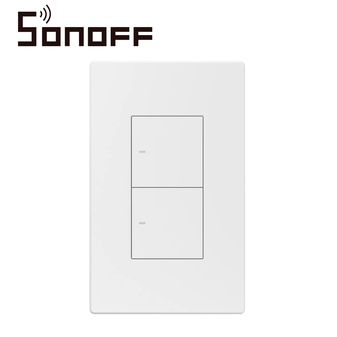 APAGADOR DE PARED TOUCH SONOFF M5-2C-120W / 2 CANALES ON/OFF/ MATTER/  2