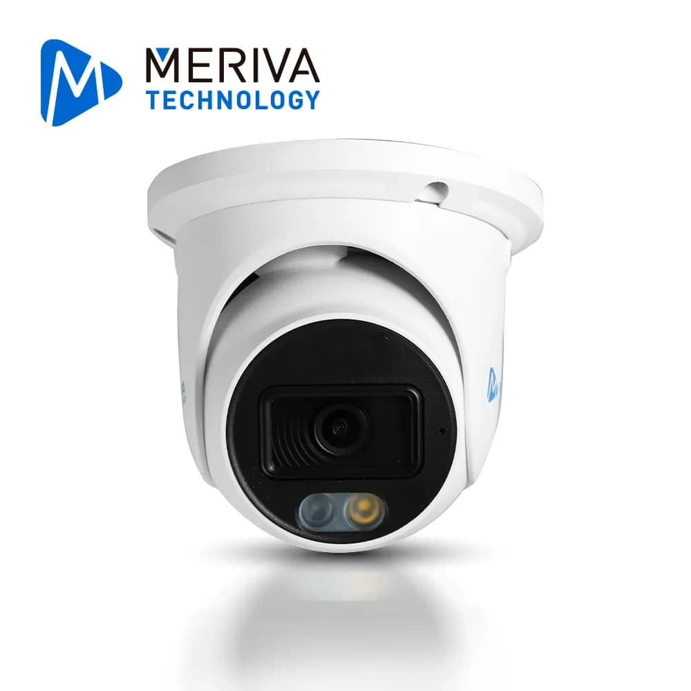 CAMARA IP TURRET MERIVA TECHNOLOGY MTD-202FS4D / 2MP / H.265+ / 2.8MM  2