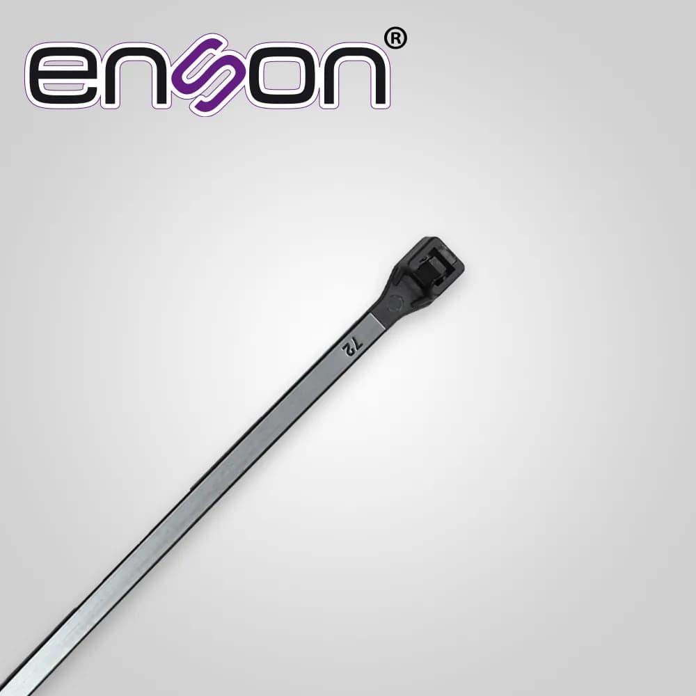 CINCHO DE NYLON ENSON ENS-CH190B COLOR NEGRO DE 4.8 X 190MM DE LONGITU 2
