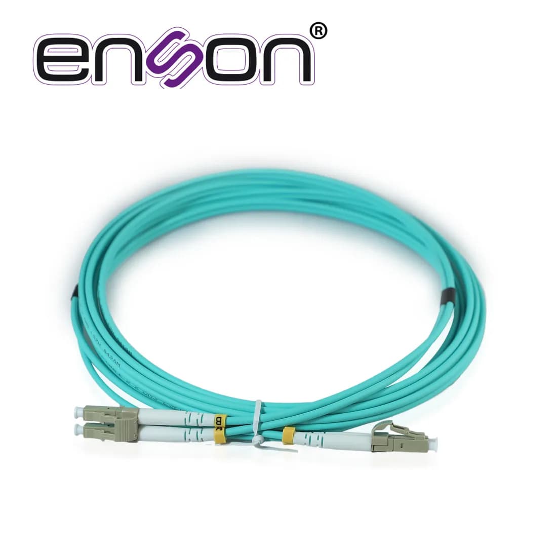 JUMPER DE FIBRA OPTICA ENSON ENS-JUMP300MM3 FORRO PVC COLOR AQUA TIPO  2