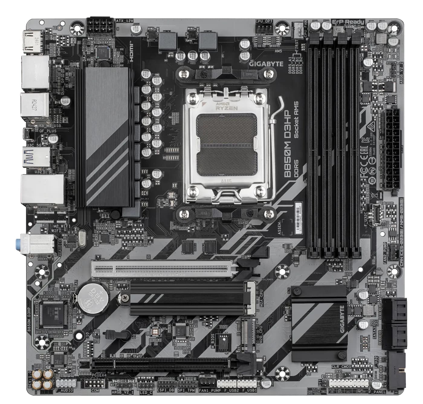 GIGABYTE B850M D3HP placa base AMD B850 Enchufe AM5 Micro ATX 2