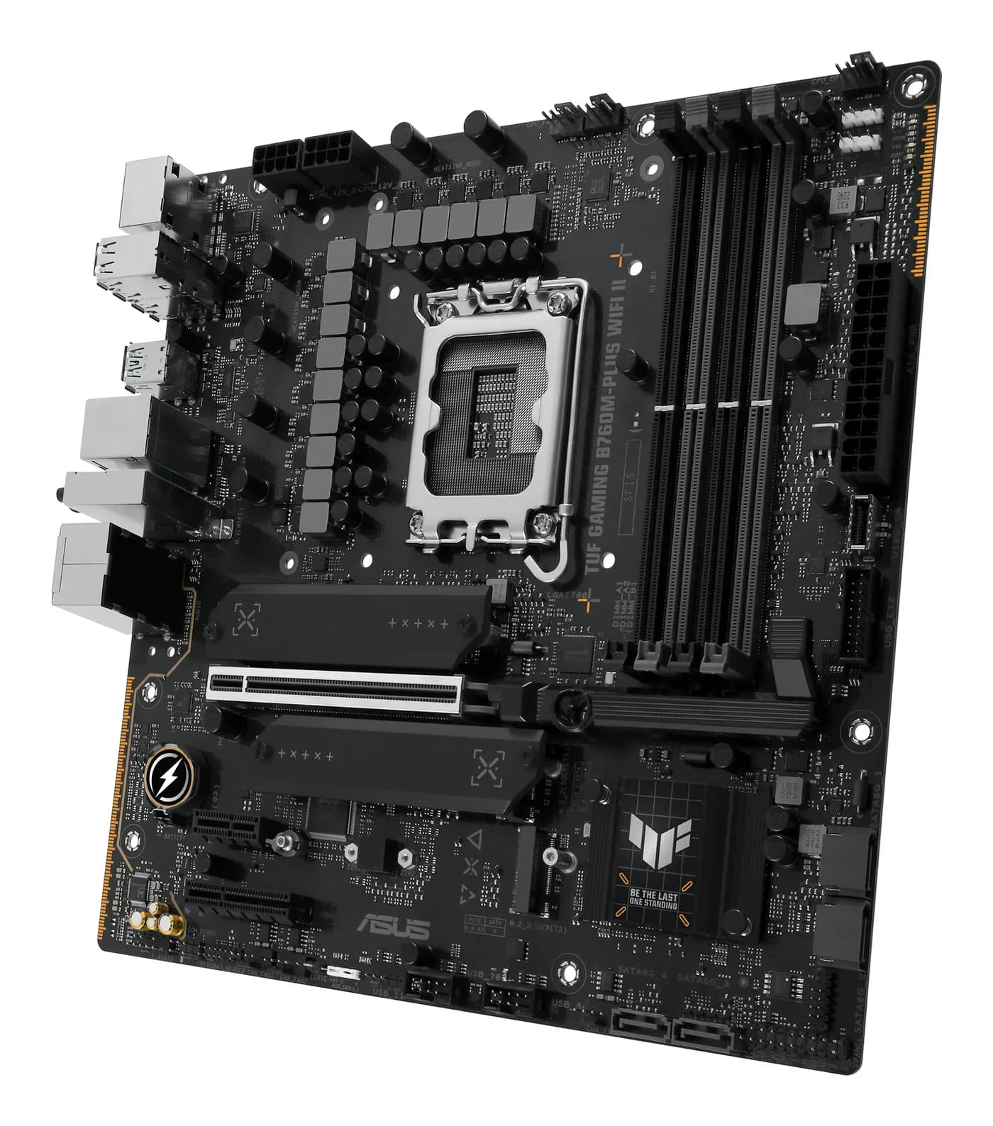 TARJETA MADRE ASUS TUF GAMING B760M-PLUS WIFI II, MICRO-ATX, LGA 1700, 3