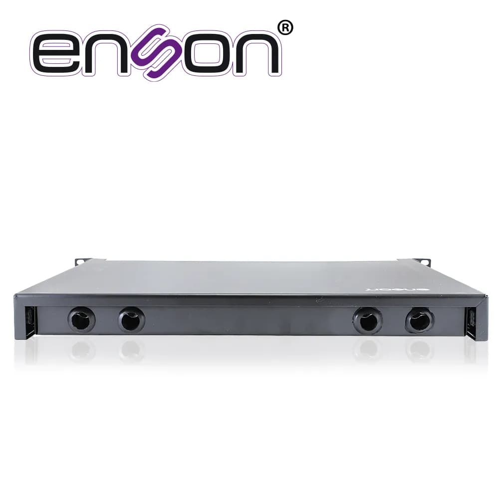 DISTRIBUIDOR DE FIBRA OPTICA ENSON ENS-ODF8002 CONECTORES TIPO SC APC  6