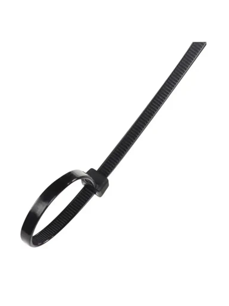 TCE LMG-SZS3X100N - Cincho de Nylon Color Negro, Bolsa con 100 piezas, 4
