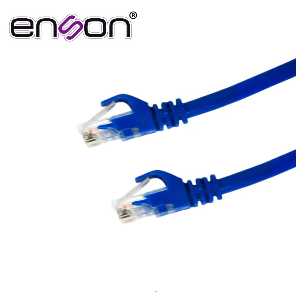 PATCHCORD UTP ENSON P6006L CAT6 60CM AZUL SERIE EPRO 100-II 100 POR CI 2