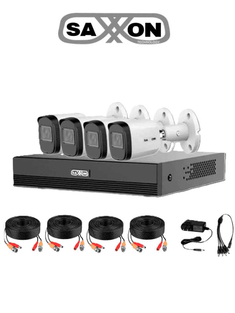 Saxxon CCTV SUA-KIT/XVR1E04-I/4-B20M-0280B