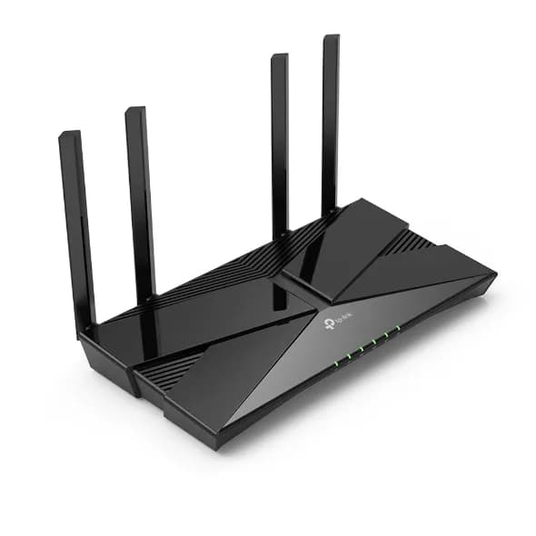 Router WiFi 6 / Doble Banda AX1800 / 4 Puertos LAN Gigabit / 4 Antenas 4