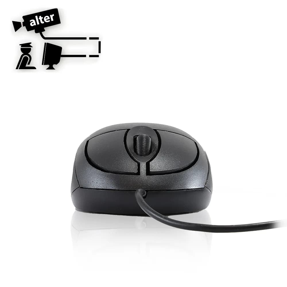 MOUSE NEGRO ALAMBRICO 3