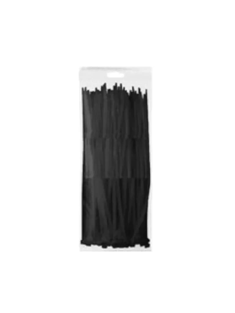 TCE LMG-SZS3X100N - Cincho de Nylon Color Negro, Bolsa con 100 piezas, 2