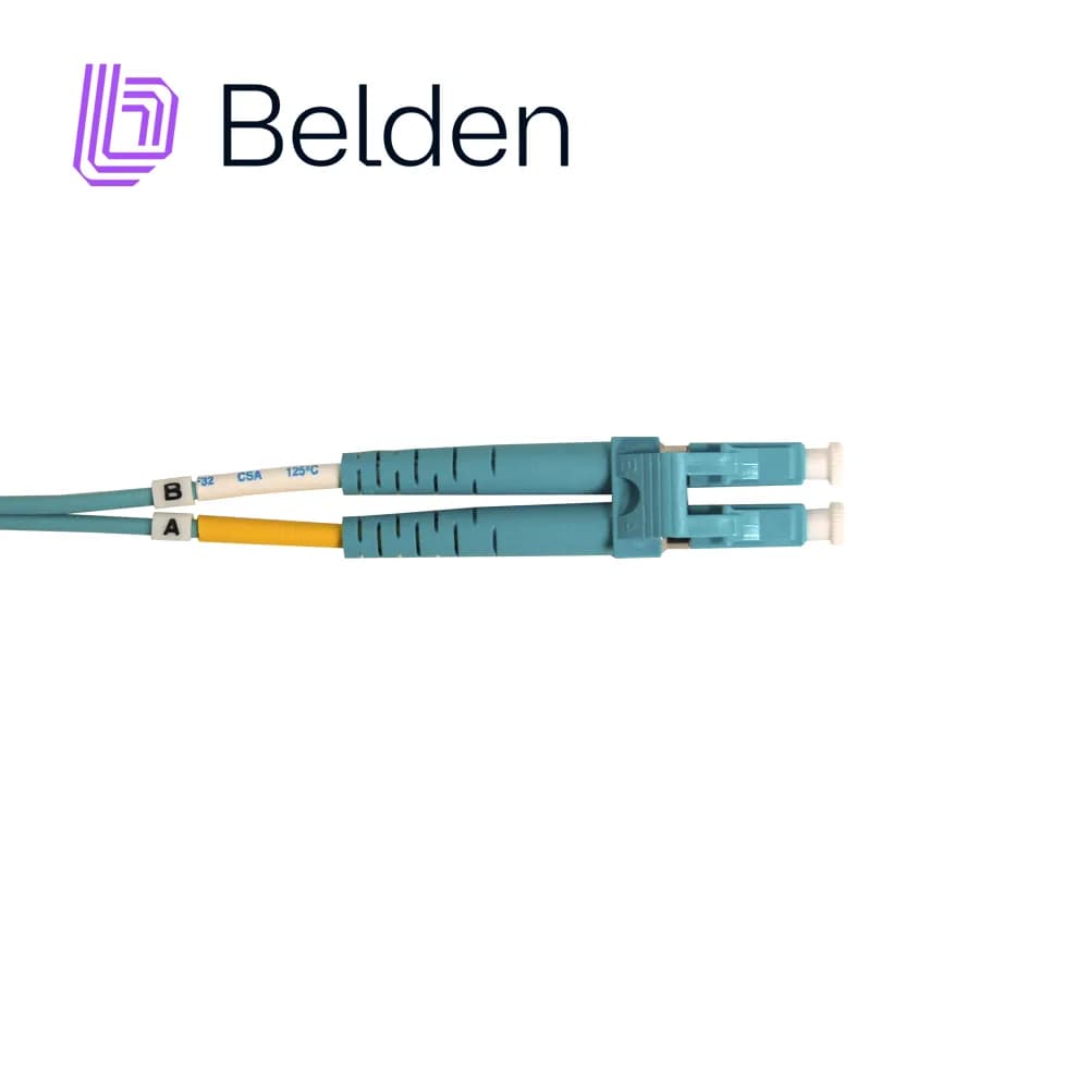 JUMPER DE FIBRA OPTICA MULTIMODO BELDEN FP3LDLD003M / INTERIOR / AQUA  2
