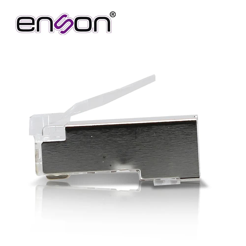 PLUG FACIL PONCHADO BLINDADO ENSON EPRO-SPLUG5E-50 BOTE DE 50 PZS PARA 3