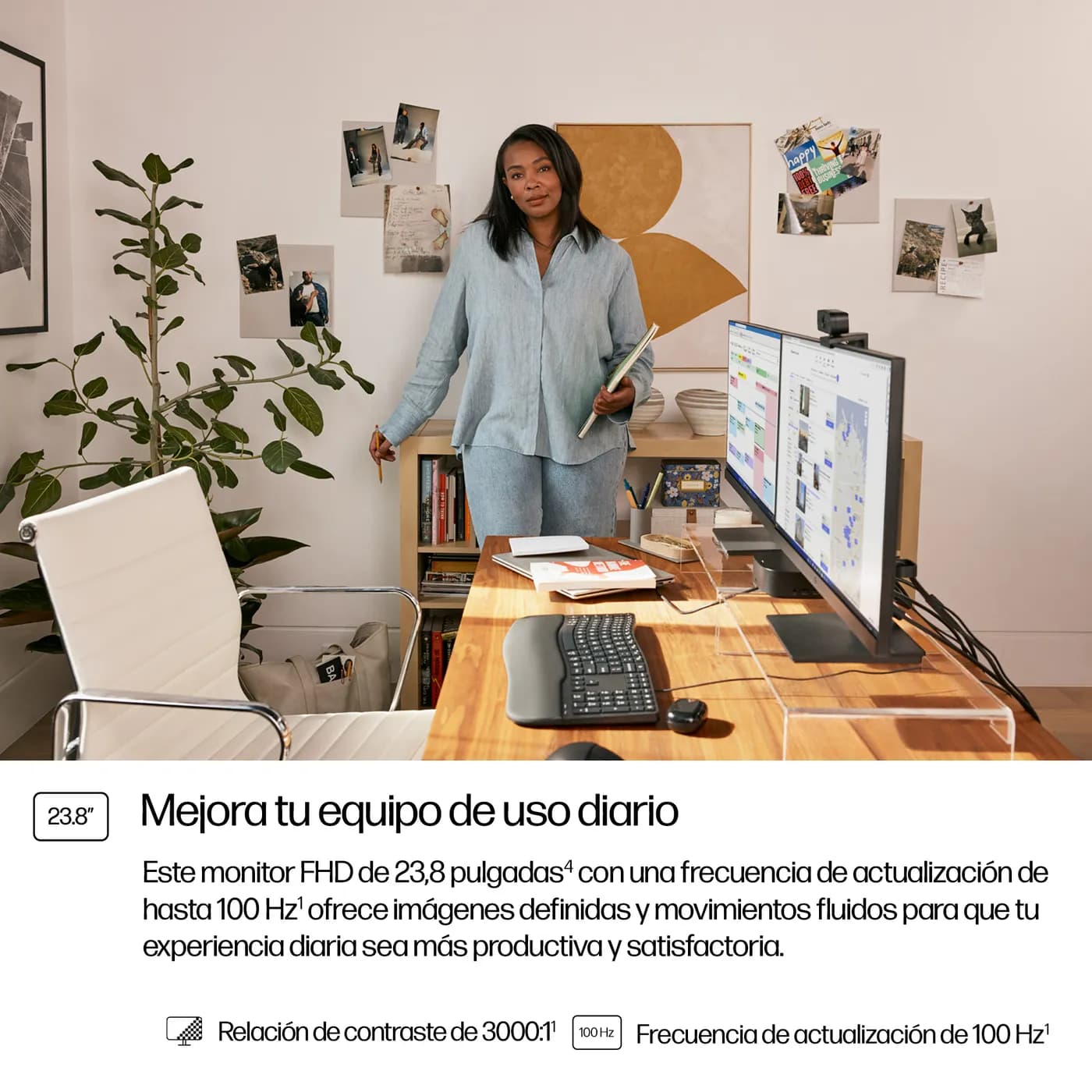 HP Series 3 Pro Monitor FHD de la serie 3 Pro de 23,8" - 324pv 4