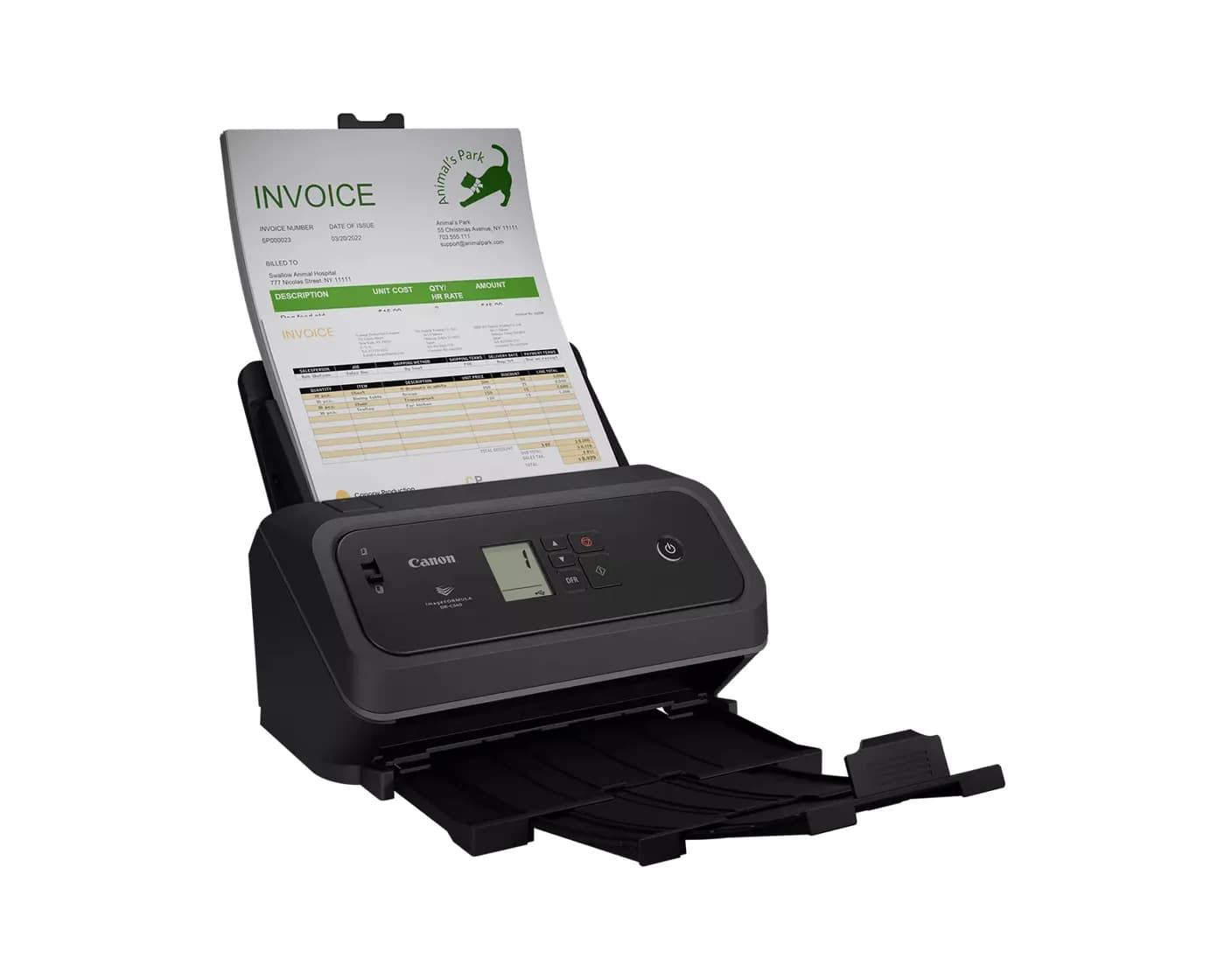 Canon imageFORMULA DR-C340 Escáner con alimentador automático de docum 4