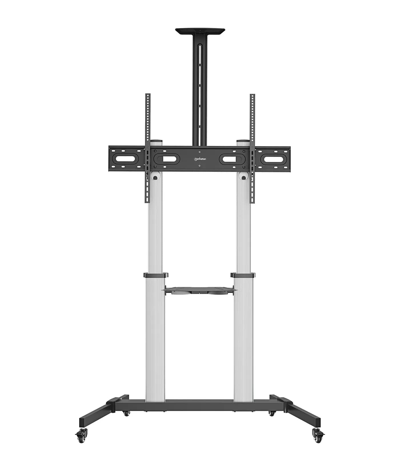 Manhattan 462563 soporte para TV 2.54 m (100") Negro, Plata 3