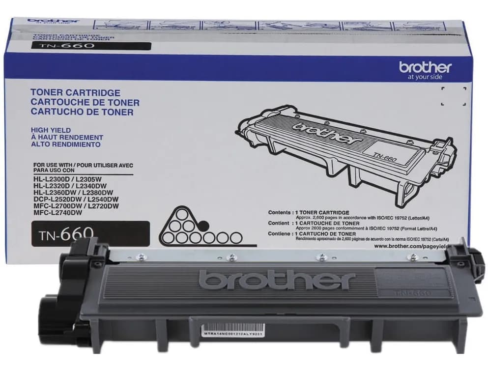 Brother TN-660 cartucho de tóner 1 pieza(s) Original Negro 2